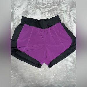 Purple Tek Gear Shorts- Dry Tek